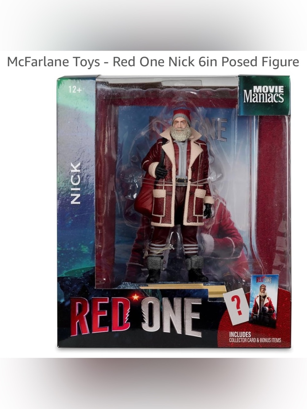 McFarlane Toys Red One Nick 6in Posed Figure - Red